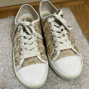 Michael Kors logo signature print sneakers